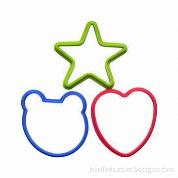 Silicone Nonstick Egg Rings in Different Shapes